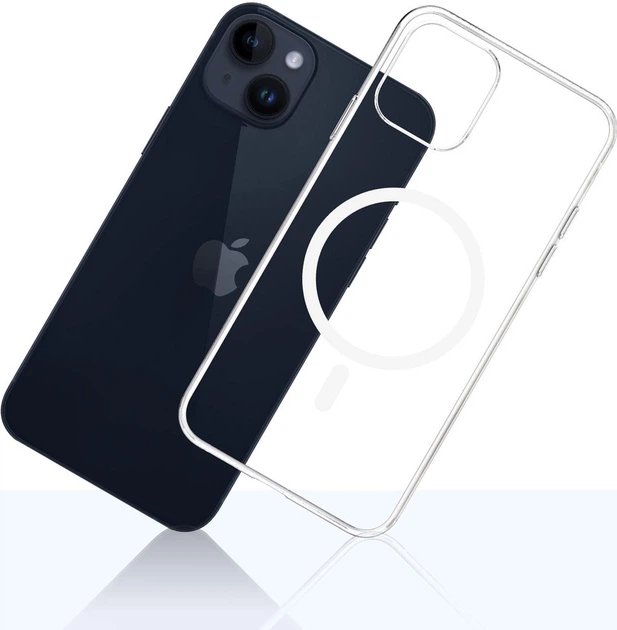 Панель 3MK Clear MagCase для iPhone 14 Plus Transparent (5903108587013) - зображення 2