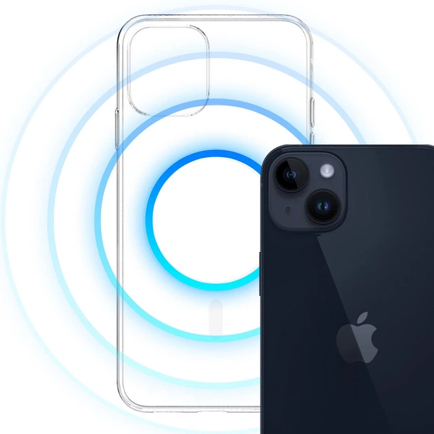 Панель 3MK Clear MagCase для iPhone 14 Plus Transparent (5903108587013) - зображення 3