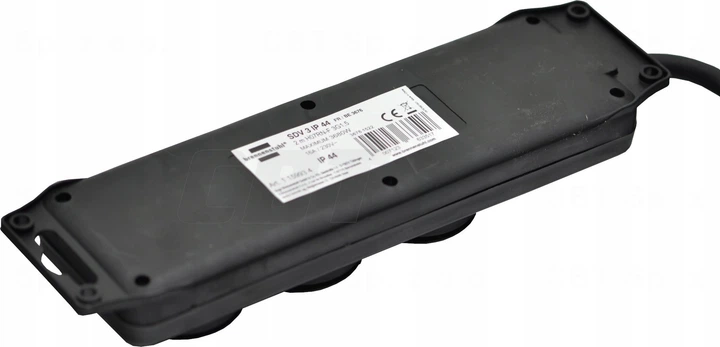 Подовжувач Brennenstuhl IP44 3 розетки 2 м (1159950013) - зображення 4