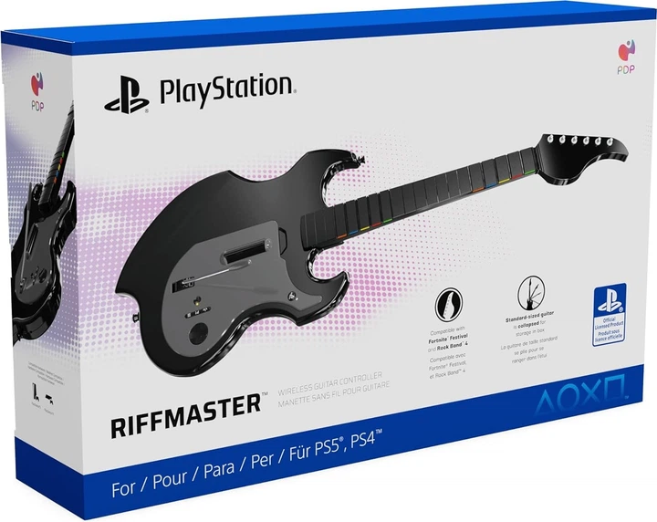 Kontroler PDP RIFFMASTER Wireless Guitar Controller for PlayStation (052-024-BK) - obraz 8