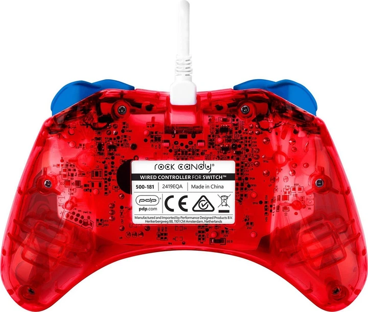 Kontroler PDP Rock Candy Switch Wired Controller Mario (500-181-EU-MAR) - obraz 5