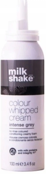 Pianka koloryzująca do włosów Milk_shake bez spłukiwania Intensywna Szara 100 ml (8032274119159) - obraz 1