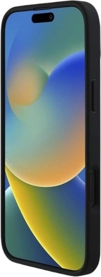 Панель Guess Quilted Metal Logo для Apple iPhone 16 Plus Black (GUHCP16MPSQSQSK) - зображення 5