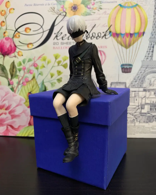 Аниме фигурка 9S 15 см, Nier Automata YoRHa No.9 Type S, коллекционная фигурка из игры, без коробки (GS930) - изображение 3