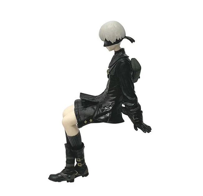 Аниме фигурка 9S 15 см, Nier Automata YoRHa No.9 Type S, коллекционная фигурка из игры, без коробки (GS930) - изображение 5