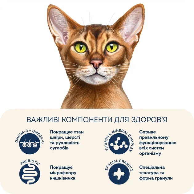 Сухий корм для дорослих котів ''Качине філе з грушею'' - гіпоалергенний беззерновий (200 г) Home Food - зображення 3