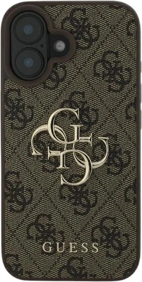 Etui Guess 4G Big Logo do Apple iPhone 16 Brown (GUHCP16S4GMGBR) - obraz 2