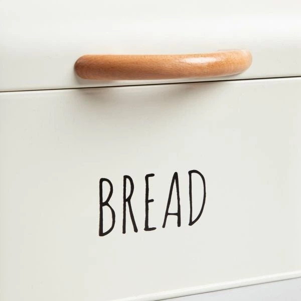 Chlebak Homla Breadly śmietankowy 33 x 18 x 15 cm (5906496743535) - obraz 2