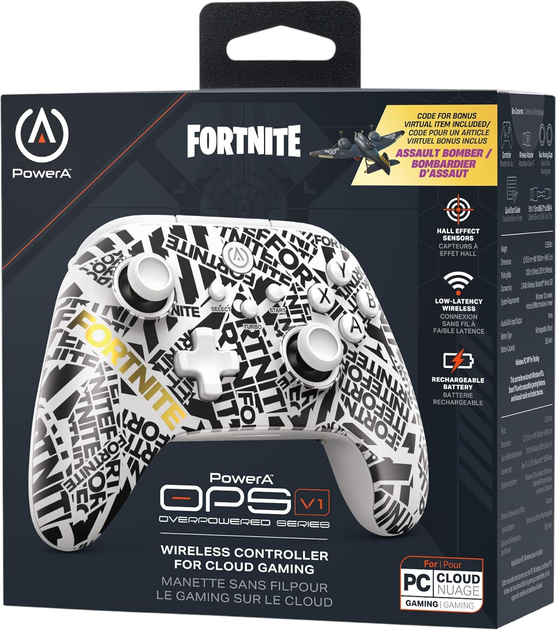 Kontroler PowerA OPS v1 Wireless Controller for Cloud Gaming Fortnite Edition (PCGP0371-01) - obraz 7