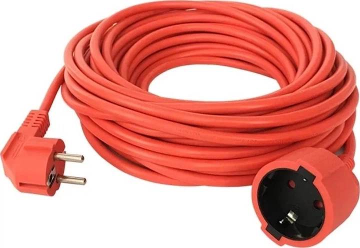 Przedłużacz OKKO 1 gniazdo 15 m Pomarańczowy (4772013329367) - obraz 1