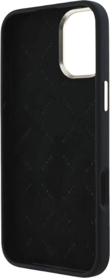 Панель Guess Silicone Logo Strass 4G для Apple iPhone 16 Black (GUHCP16SM4DGPK) - зображення 7