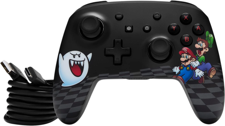 Kontroler PowerA Enhanced Wireless Controller for Nintendo Switch with Lumectra Mario Peek-A-Boo (NSGP0431-01) - obraz 11