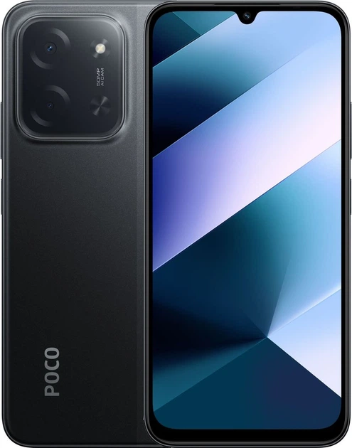 Poco C85 8/256GB Black (with charger) (Global Version) - Фото 1 Poco C85 8/256GB Black (with charger) (Global Version) - изображение 1