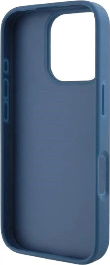Панель Guess 4G Bottom Stripe для Apple iPhone 16 Pro Max Blue (GUHCP16XG4GLBL) - зображення 4