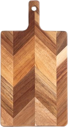 Deska do krojenia Homla Nevado drewniana prostokątna w jodeŁkę 37.5 x 20 cm (5906496718328) - obraz 1