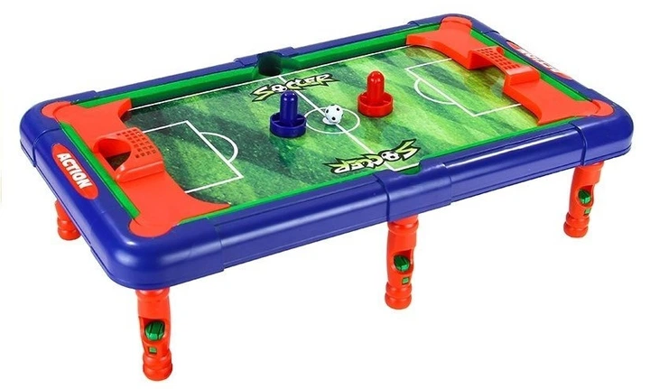 Stół do gry LEAN Toys z wymiennymi planszami 6 w 1 (5905884458167) - obraz 5