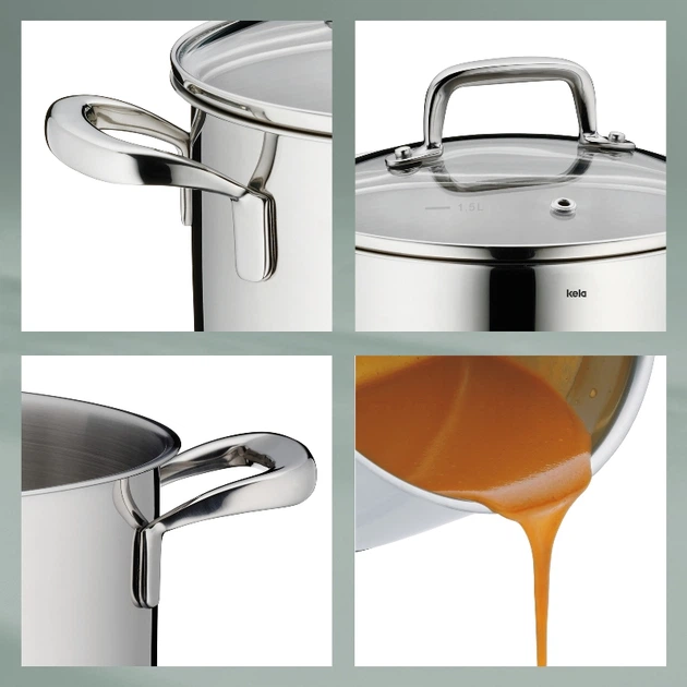 Каструля з кришкою Kela Flavoria 24 см 8 л (4025457101779) - зображення 6