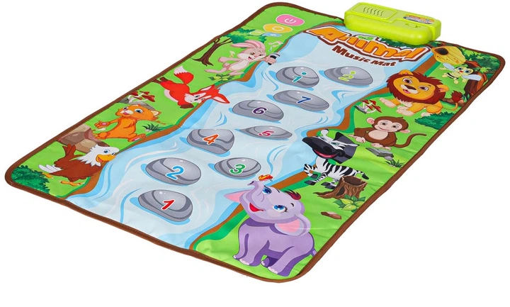 Освітній килимок KIK інтерактивний музичний з тваринками KX2932 (5903039769212) - зображення 2
