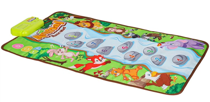 Освітній килимок KIK інтерактивний музичний з тваринками KX2932 (5903039769212) - зображення 6