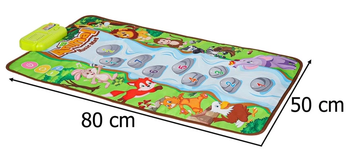 Освітній килимок KIK інтерактивний музичний з тваринками KX2932 (5903039769212) - зображення 8