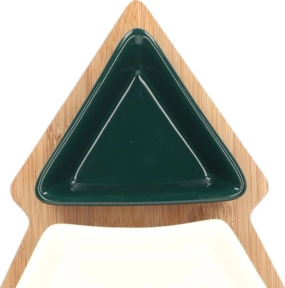 Набір для сервірування Homla Troel у формі ялинки 27.5 × 20.5 см (5902869982754) - зображення 6