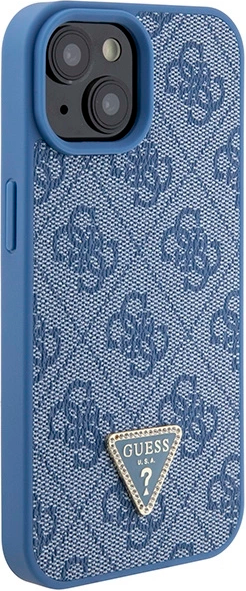 Etui Guess Crossbody 4G Metal Logo do Apple iPhone 13/14/15 Blue (3666339147082) - obraz 4
