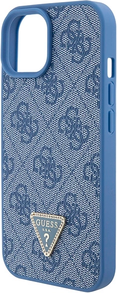 Etui Guess Crossbody 4G Metal Logo do Apple iPhone 13/14/15 Blue (3666339147082) - obraz 5