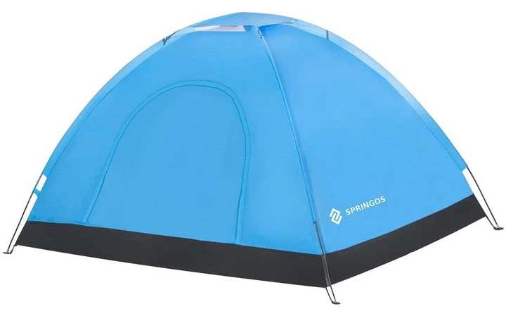 Namiot kempingowy Springos 200 x 150 cm PT007 Niebieski (5903021938725) - obraz 1