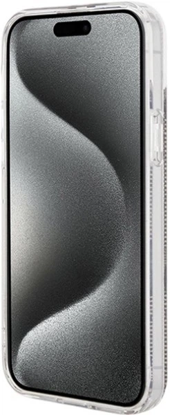 Панель Guess IML 4G Gold Stripe для Apple iPhone 15 Plus/14 Plus Brown (GUHCP15MH4PSEGW) - зображення 5