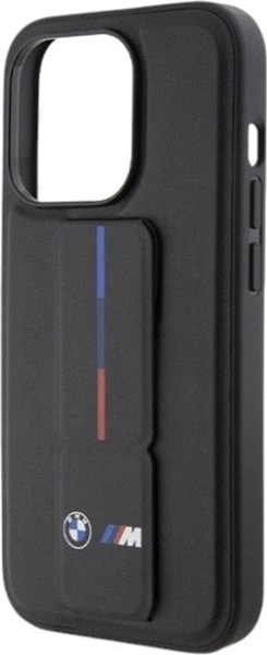Etui BMW Grip Hot Stamp do Apple iPhone 15 Pro Black (BMHCP15L22GSLK) - obraz 6