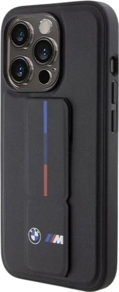 Etui BMW Grip Hot Stamp do Apple iPhone 15 Pro Max Black (BMHCP15X22GSLK) - obraz 2