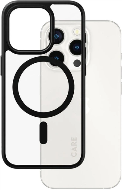 Etui Panzer Glass CARE Flagship Urban Combat Case MagSafe do Apple iPhone 15 Pro Black (5715685005619) - obraz 2