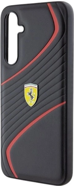 Etui Ferrari Twist Metal Logo do Samsung Galaxy S23 FE Black (FEHCS23FEPTWK) - obraz 5