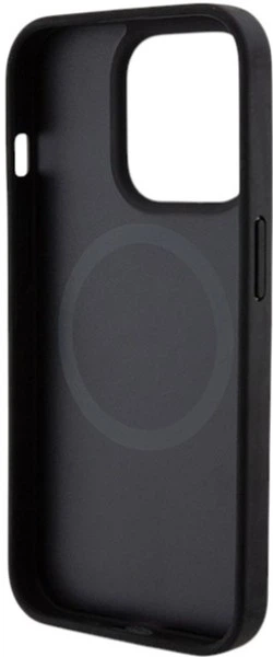 Etui Ferrari Carbon Metal Logo MagSafe do Apple iPhone 15 Pro Black (FEHMP15LPTEK) - obraz 7