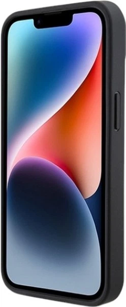 Etui Ferrari Carbon Metal Logo MagSafe do Apple iPhone 15/14/13 Black (FEHMP15SPTEK) - obraz 5