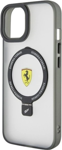 Etui Ferrari Ring Stand 2023 Collection MagSafe do Apple iPhone 15/14/13 Transparent (FEHMP15SUSCAH) - obraz 6