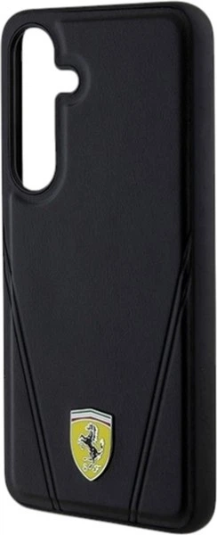 Etui Ferrari Hot Stamp V Lines MagSafe do Samsung Galaxy S24 Plus Black (FEHMS24MP3BAK) - obraz 6