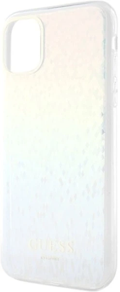 Etui Guess IML Faceted Mirror Disco Iridescent do Apple iPhone 11/Xr Multicolor (GUHCN61HDECMI) - obraz 6