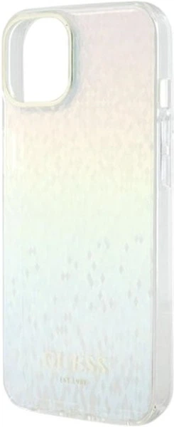Панель Guess IML Faceted Mirror Disco Iridescent для Apple iPhone 12/12 Pro Multicolor (GUHCP12MHDECMI) - зображення 6