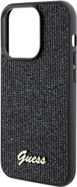 Etui Guess Disco Metal Script do Apple iPhone 13/13 Pro Black (GUHCP13LPMSDGSK) - obraz 6