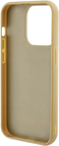 Etui Guess Disco Metal Script do Apple iPhone 14 Pro Gold (GUHCP14LPMSDGSD) - obraz 7
