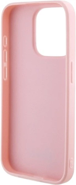 Etui Guess Saffiano Iridescent Script do Apple iPhone 14 Pro Pink (GUHCP14LPSAIRSP) - obraz 7