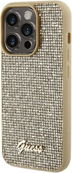 Панель Guess Disco Metal Script для Apple iPhone 14 Pro Max Gold (GUHCP14XPMSDGSD) - зображення 2