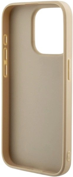 Панель Guess Saffiano Iridescent Script для Apple iPhone 14 Pro Max Gold (GUHCP14XPSAIRSD) - зображення 7