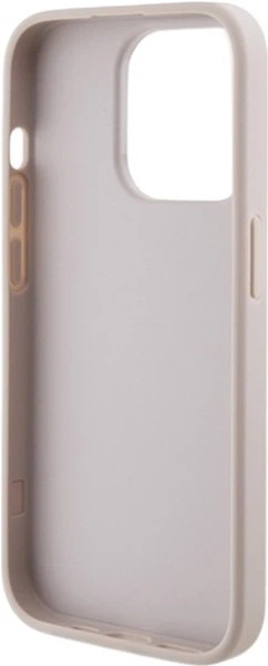 Панель Guess 4G Metal Gold Logo для Apple iPhone 15 Pro Pink (GUHCP15LG4GFPI) - зображення 7