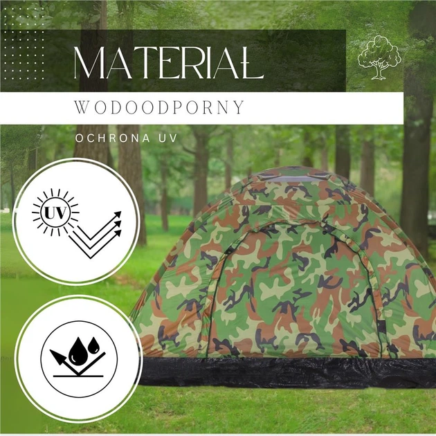 Namiot kempingowy Springos 200 x 200 cm PT010 (5903021938756) - obraz 14