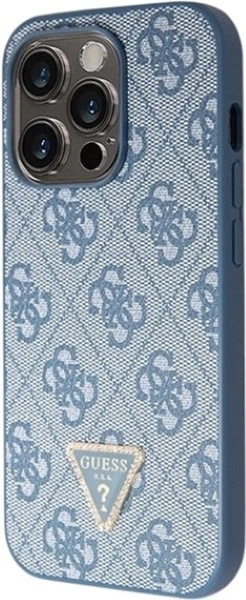 Панель Guess Crossbody 4G Metal Logo для Apple iPhone 15 Pro Blue (GUHCP15LP4TDSCPB) - зображення 2