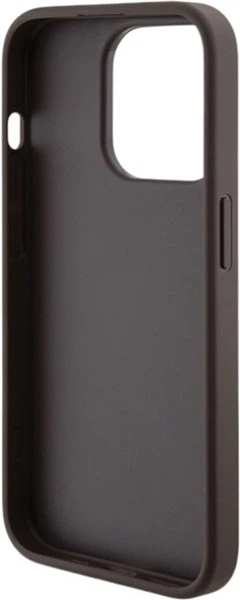 Etui Guess Grip Stand 4G Triangle Strass do Apple iPhone 15 Pro Brown (GUHCP15LPGS4TDW) - obraz 8