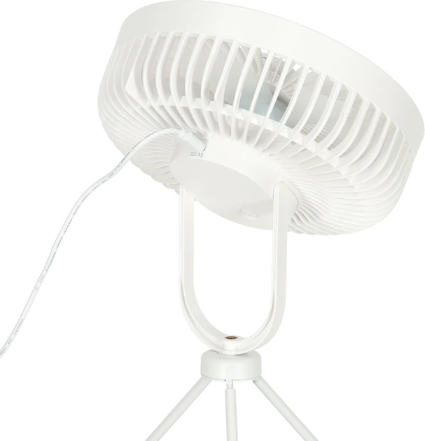 Настільний вентилятор KIK KX3692 бездротовий 18 см Білий (5903039751873) - зображення 5