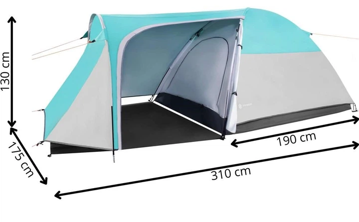 Namiot kempingowy Springos 345 x 185 x 125 cm PT029 (5907719481227) - obraz 14